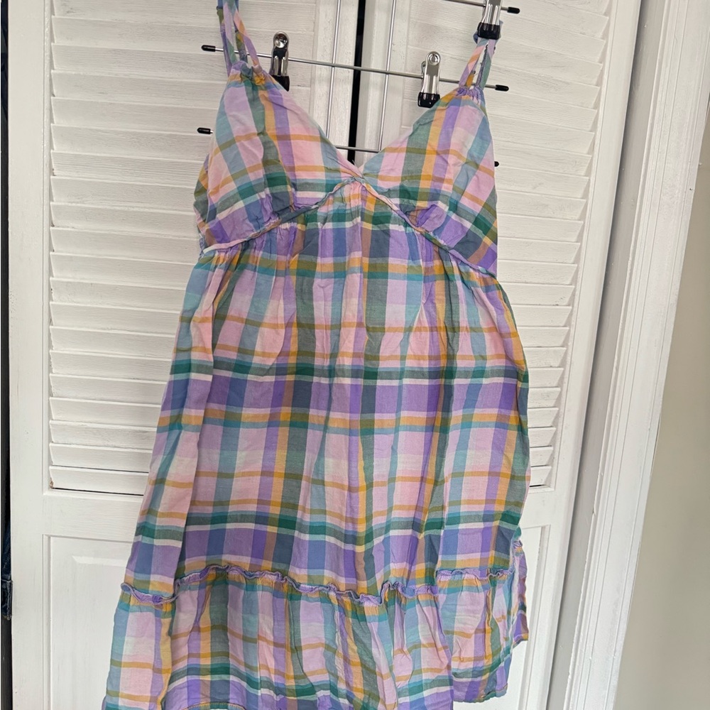 Wild Fable Multicolor Plaid Dress